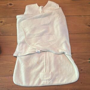 Halo Soft Cream Swaddle sleep sack newborn